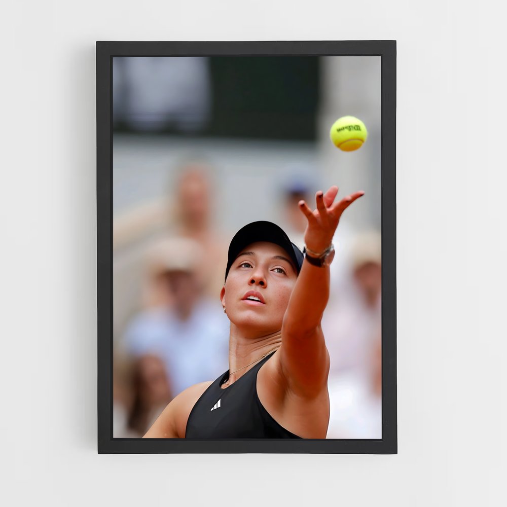 Poster Jessica pegula mural – affiche Tennis (vue 2)